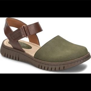NIB EuroSoft by Sofft “Carren” sandals, size 7.5, brown/olive